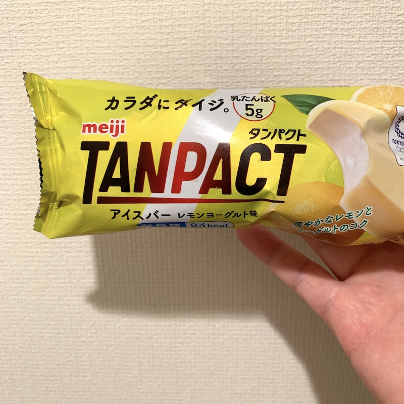 明治TANPACT アイスバー レモンヨーグルト味